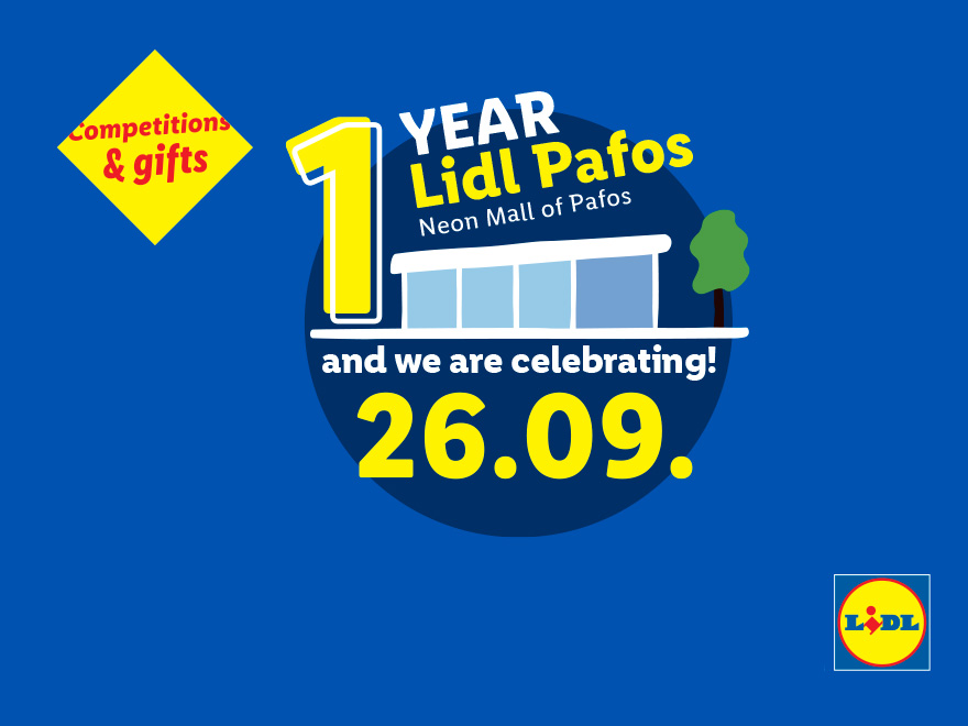 cover Lidl Cyprus marks one year of dynamic presence at Neon Mall of Pafos