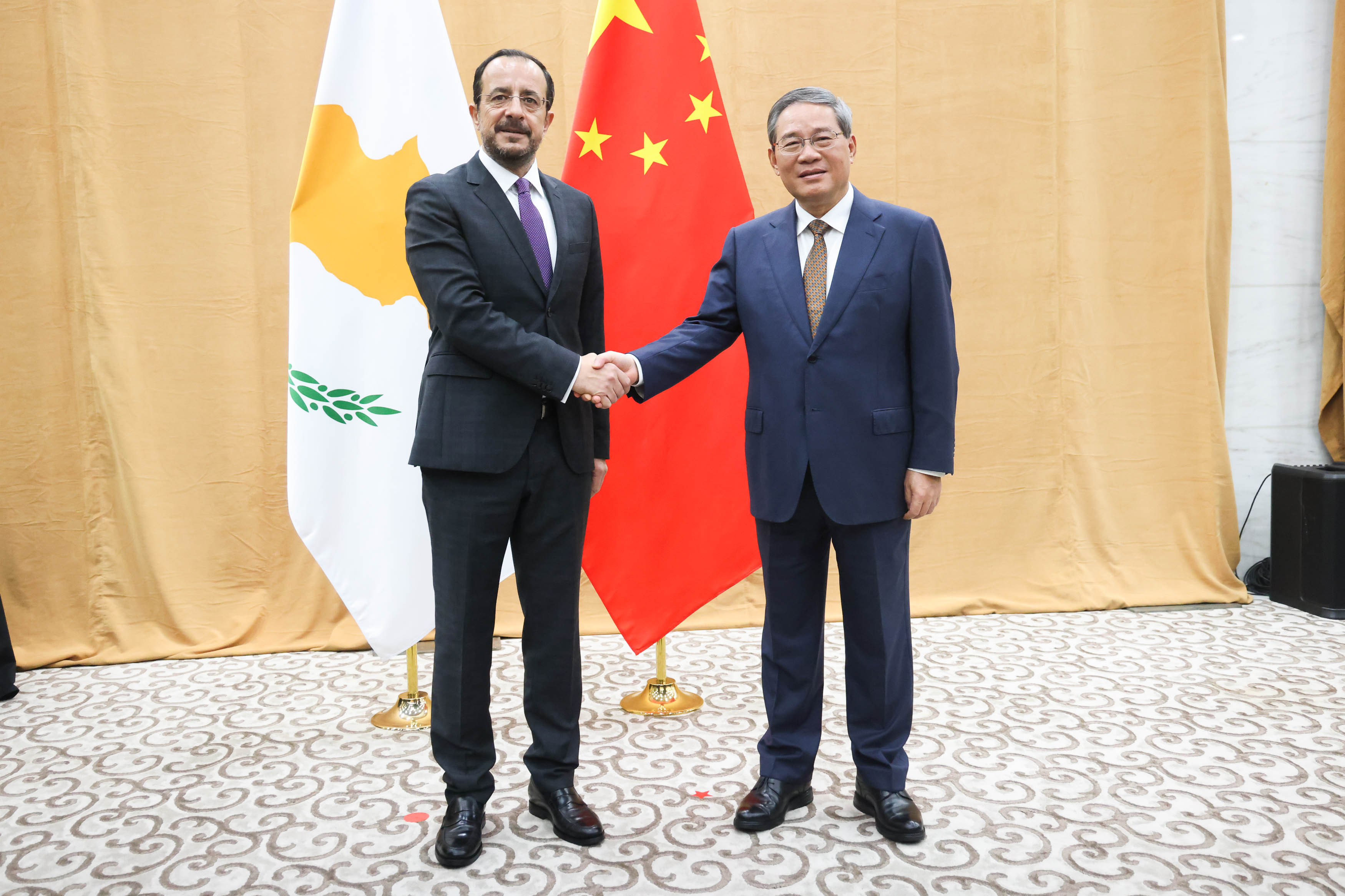 cover Christodoulides, Li Qiang pledge deeper Cyprus–China cooperation