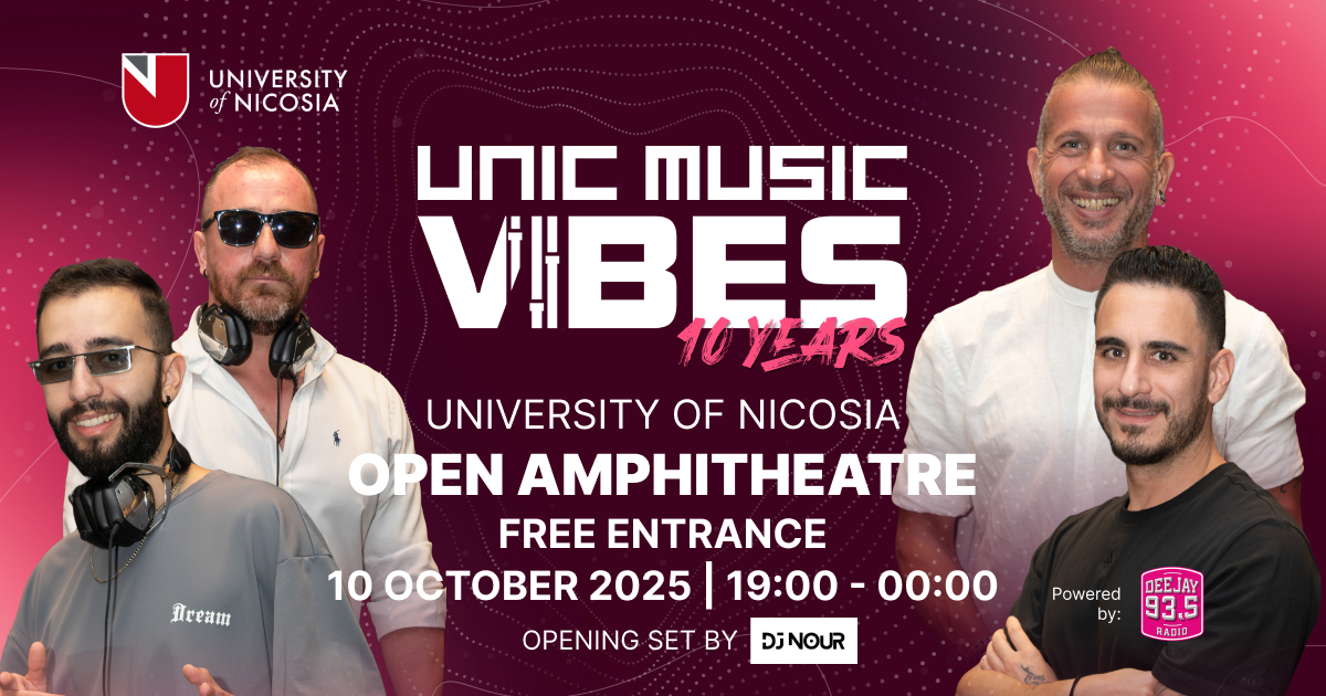 image The University of Nicosia presents UNIC MUSIC VIBES 2025