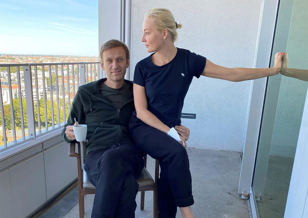 cover Yulia Navalnaya says foreign tests show her husband was poisoned