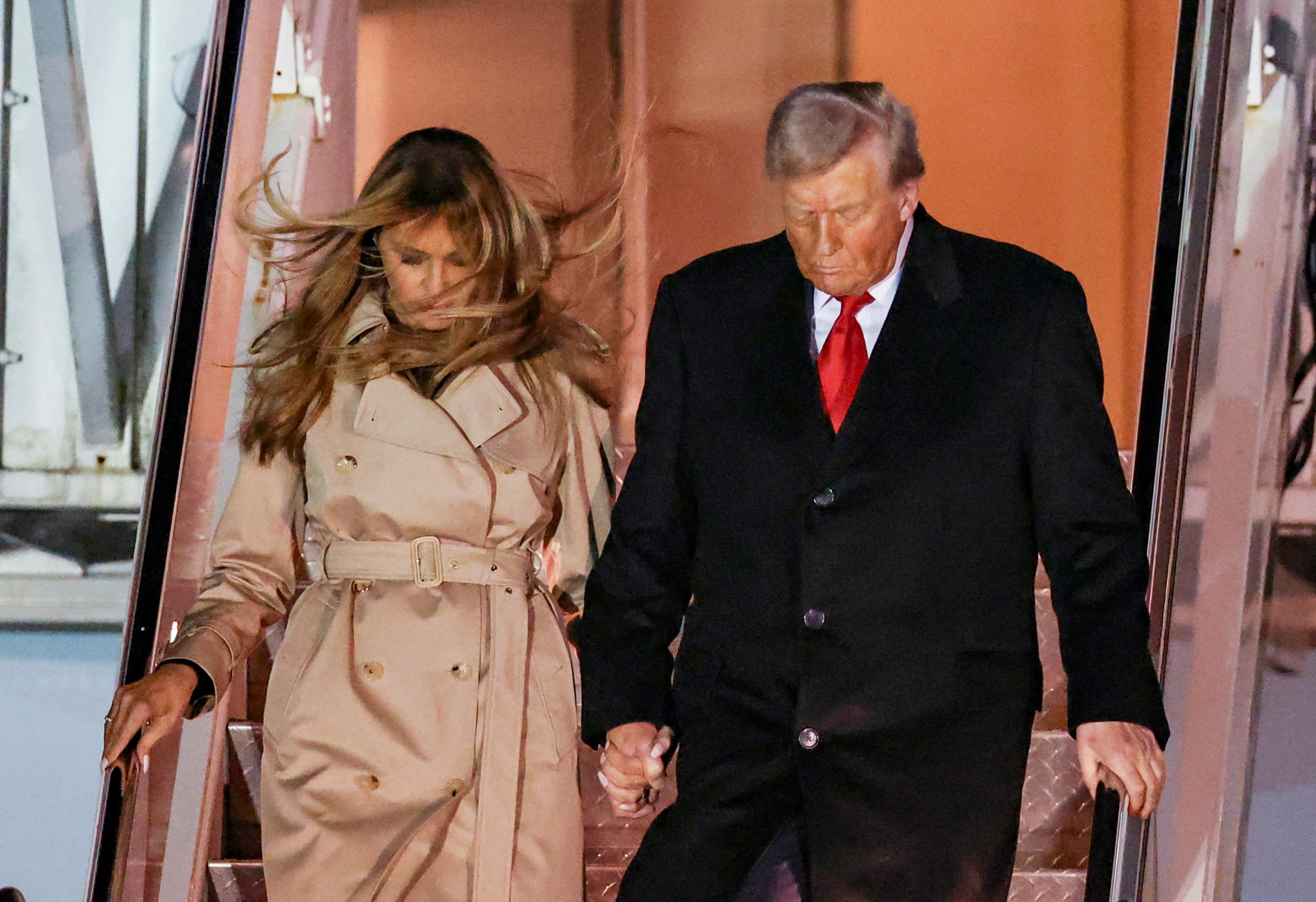 cover UK rolls out red carpet for Trump, and hopes to avoid red faces