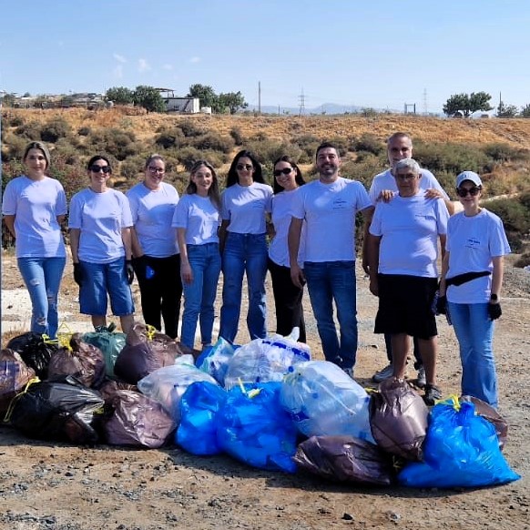 cover CMA CGM Cyprus leads cleanup at Polemidia Hill for World Cleanup Day