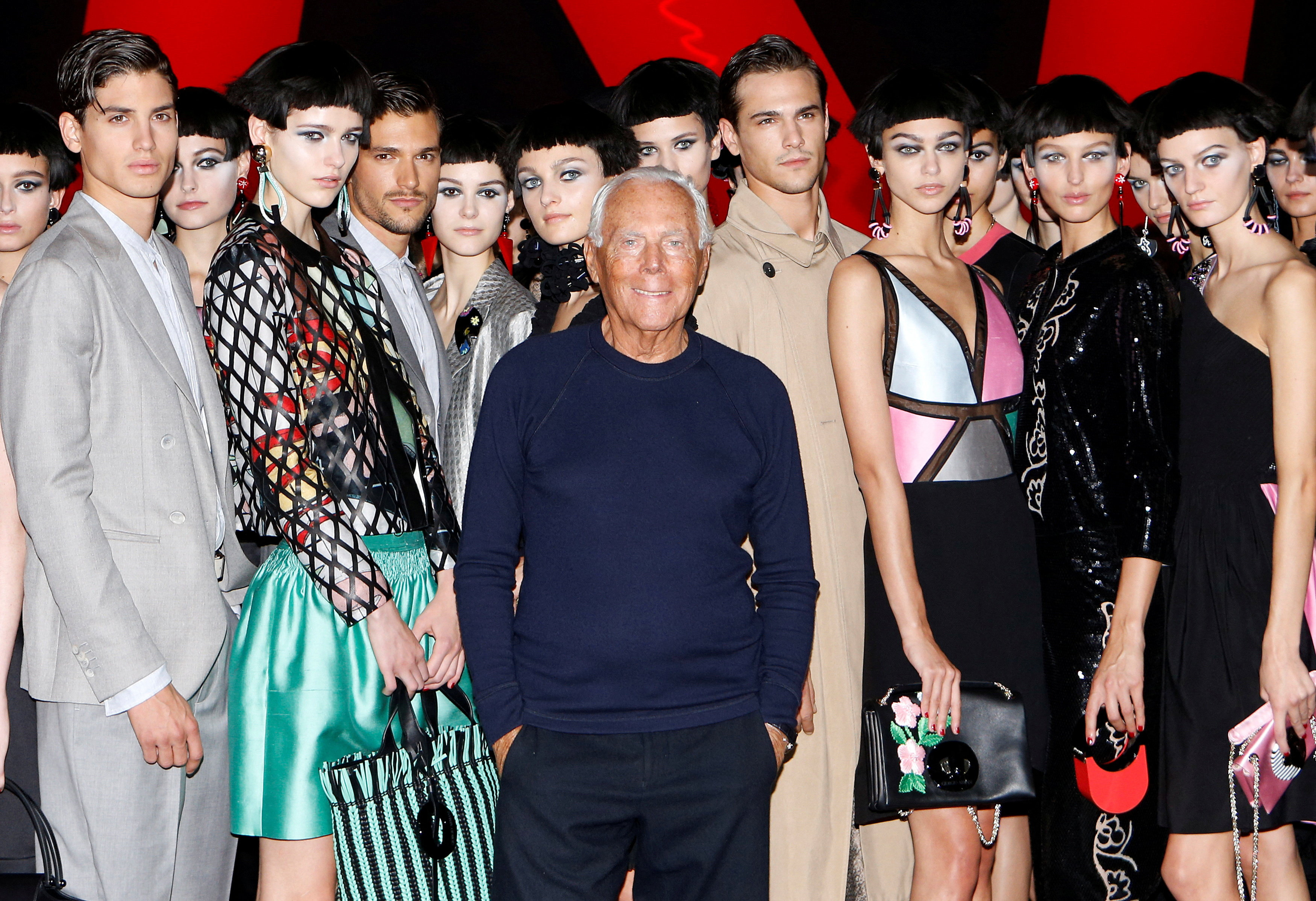 cover Italian fashion designer Giorgio Armani has died