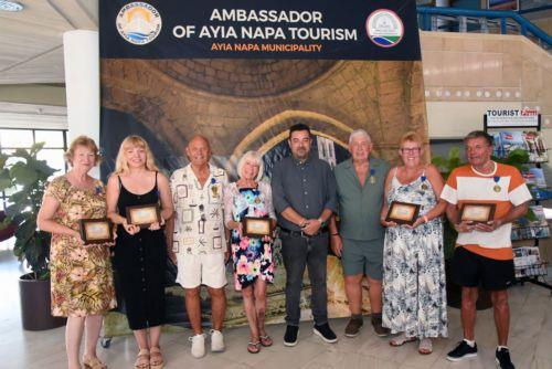 cover Seven regular visitors added to Ayia Napa’s ‘tourism ambassadors’