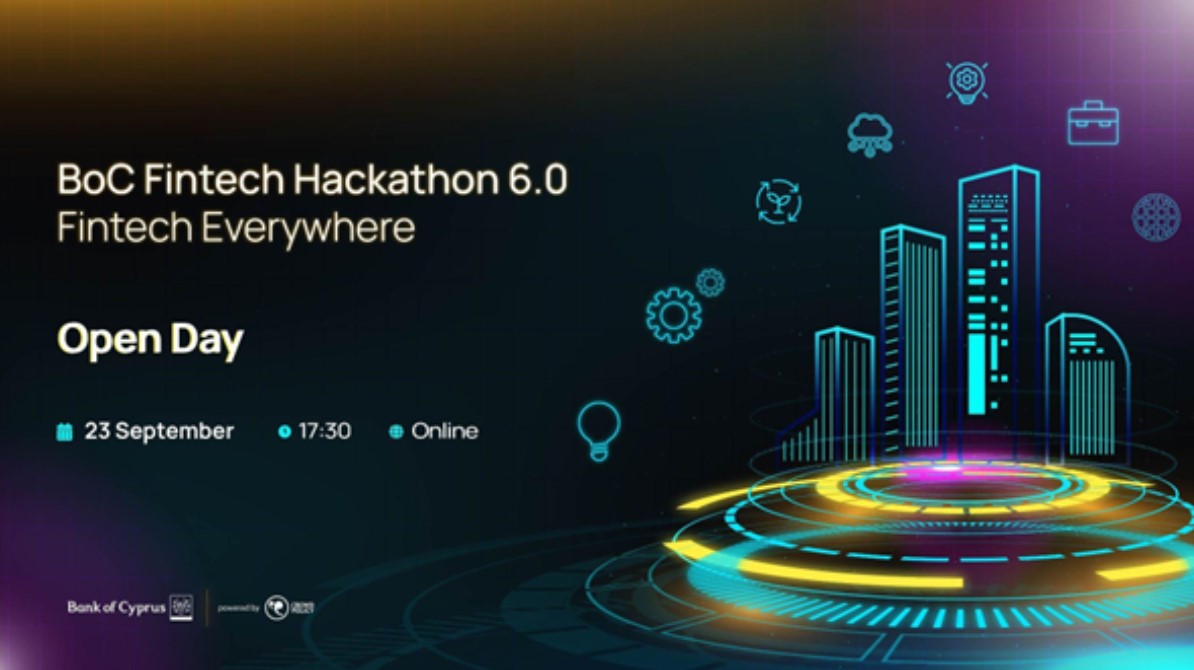 cover Bank of Cyprus to host online open day for Fintech Hackathon