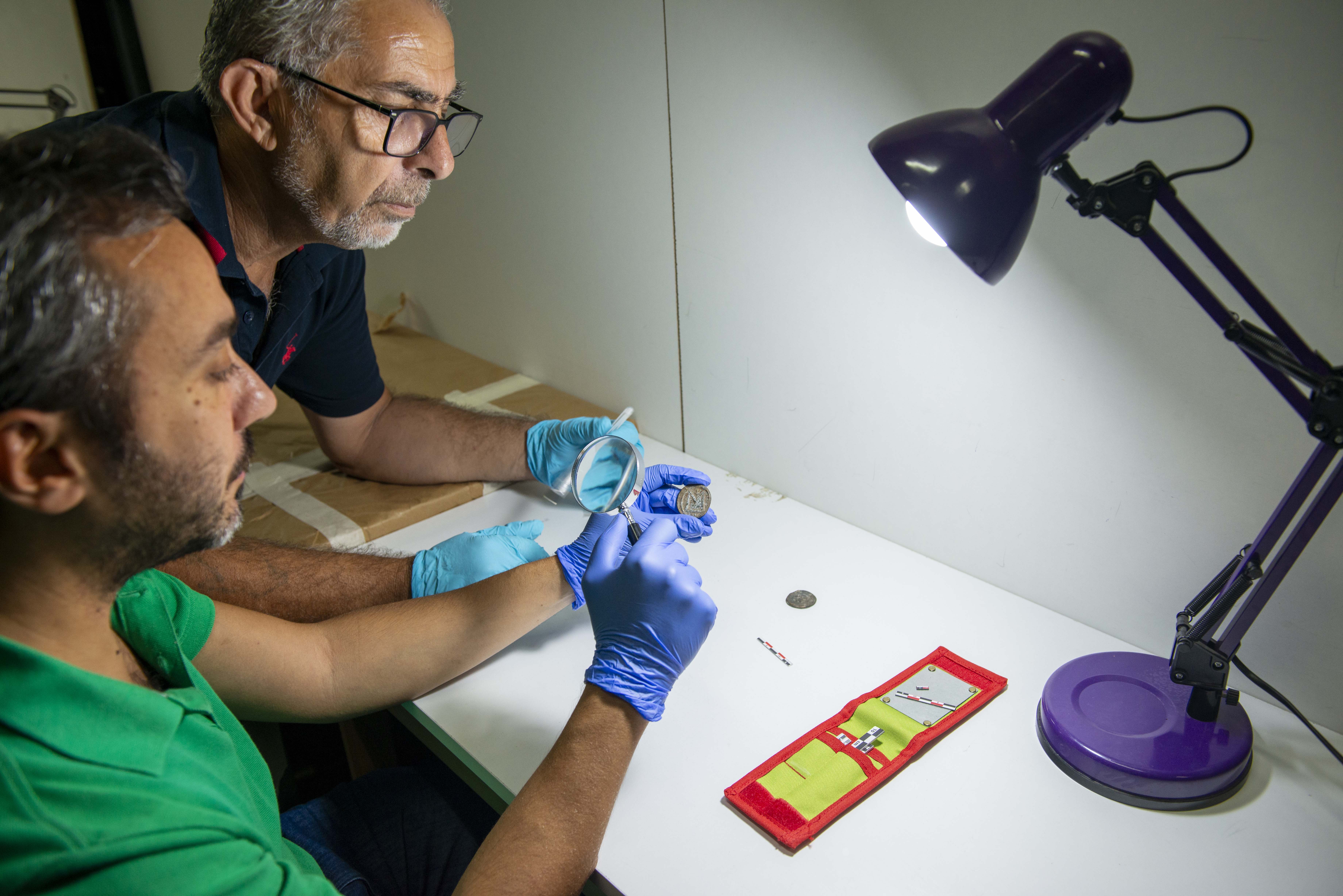 image Ancient coins discovered in charity donation