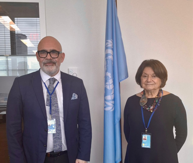 cover Turkish Cypriot chief negotiator Onar meets UN’s DiCarlo in New York