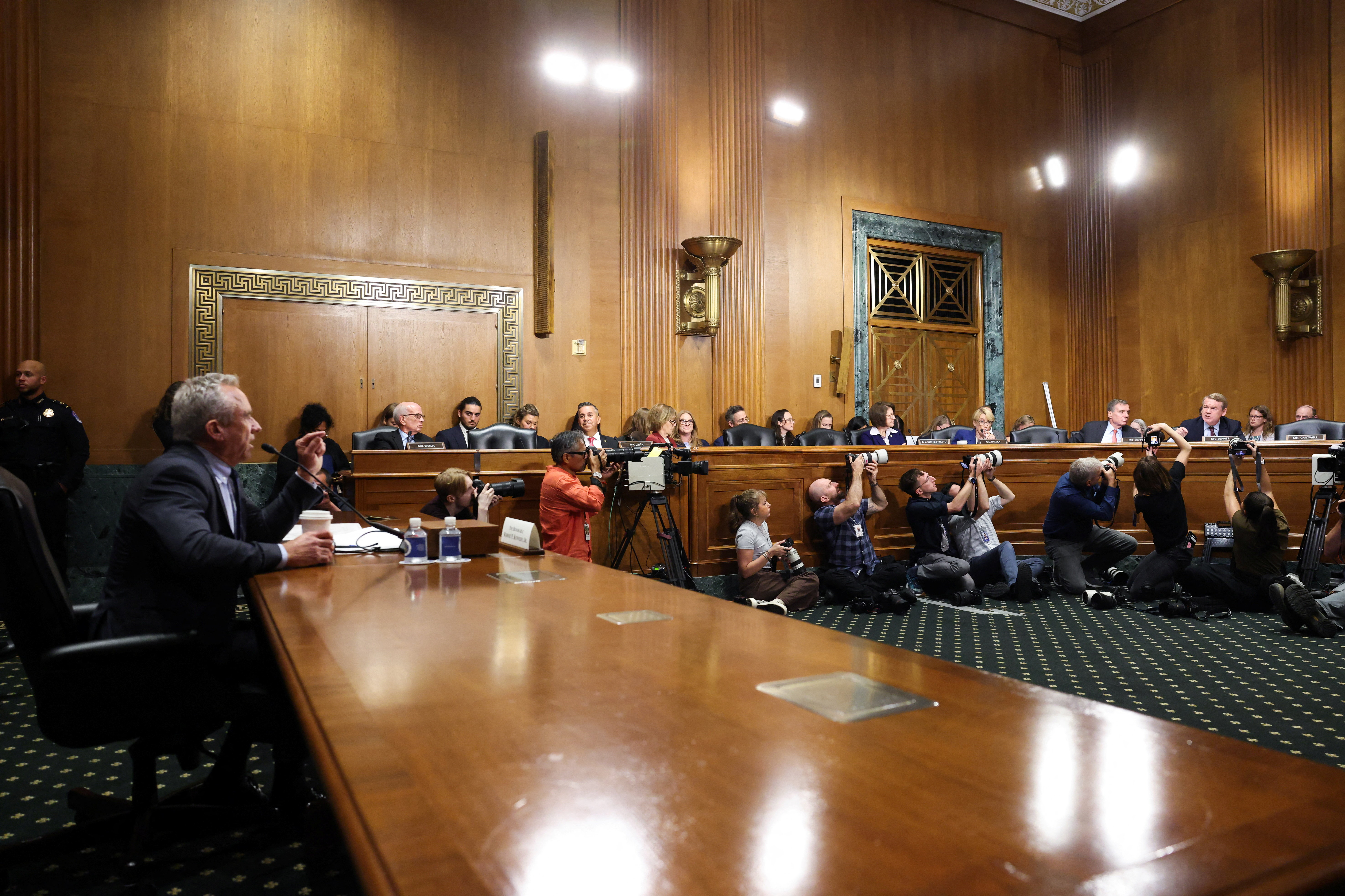 cover Kennedy Jr. clashes with Senators over vaccine policies in heated hearing