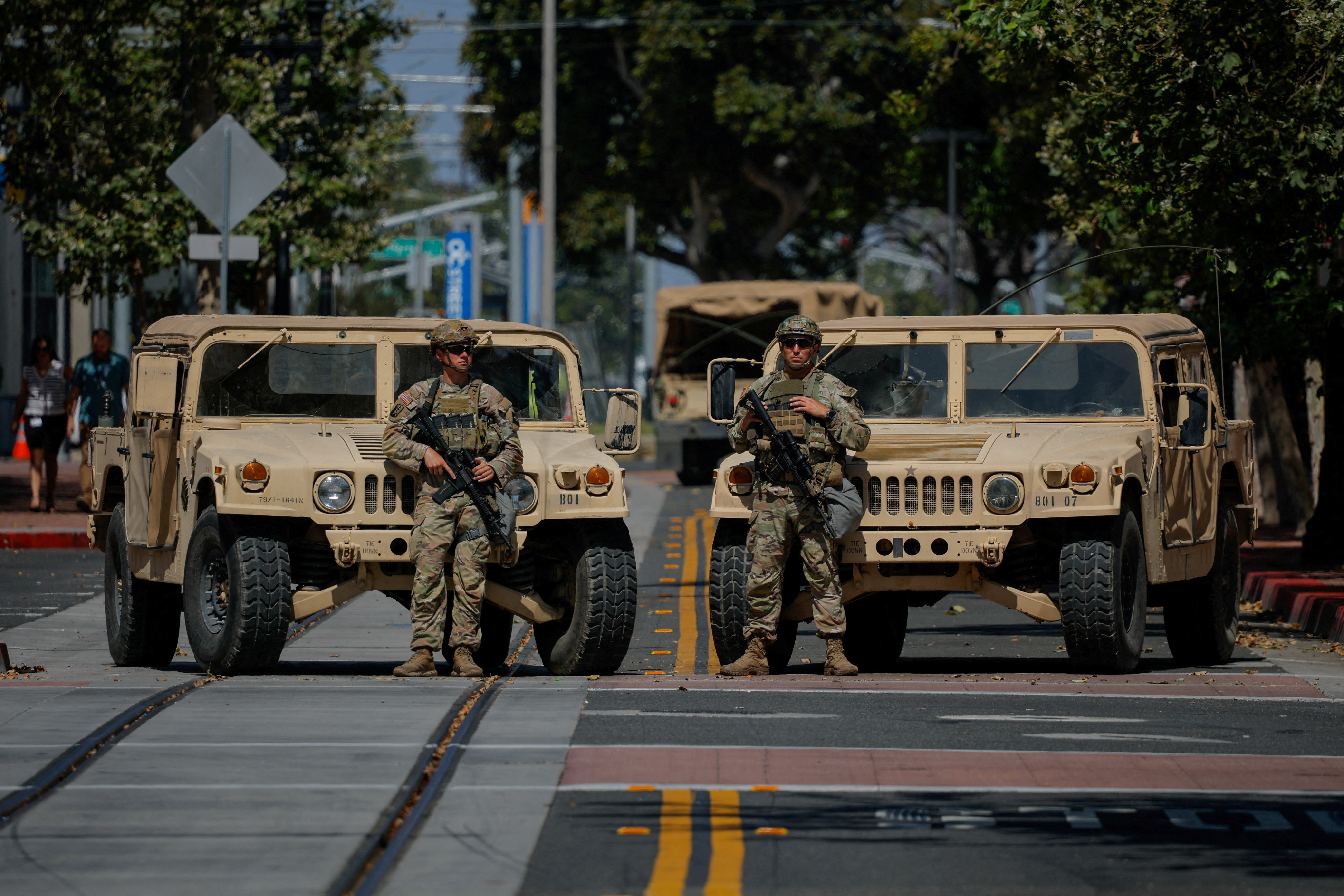 cover US judge blocks Trump administration&#8217;s use of troops in LA