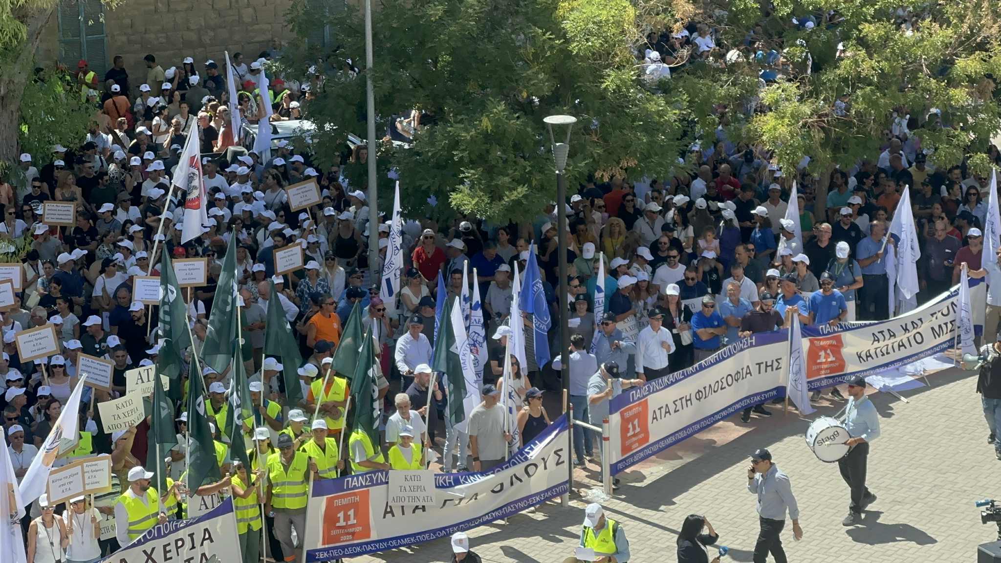 cover Thursday’s three-hour CoLA strike started at 11am