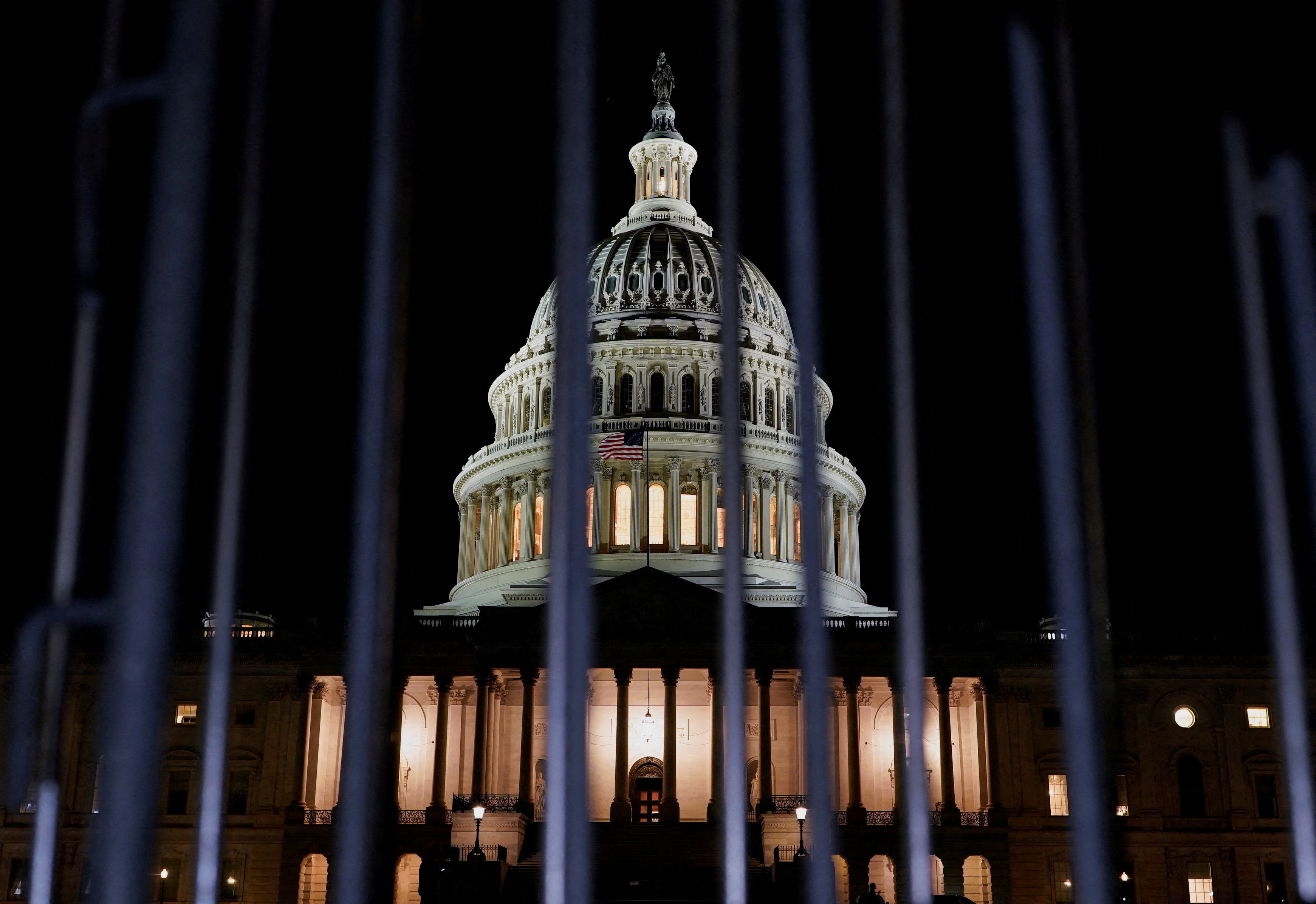 image US government shutdown begins as partisan division rules Washington