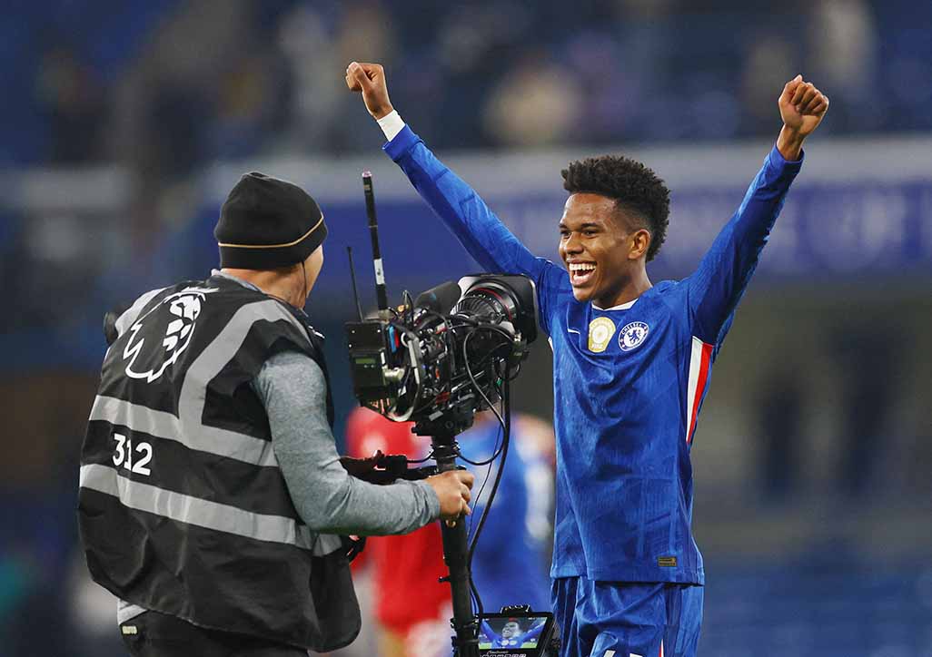 image Estevao scores 95th-minute winner as Chelsea beat Liverpool