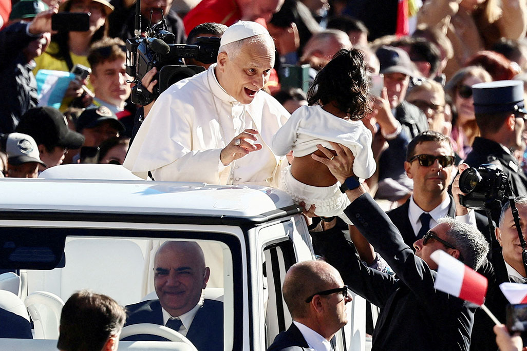 image Pope Leo urges news outlets not to &#8216;sell out&#8217; for click-bait