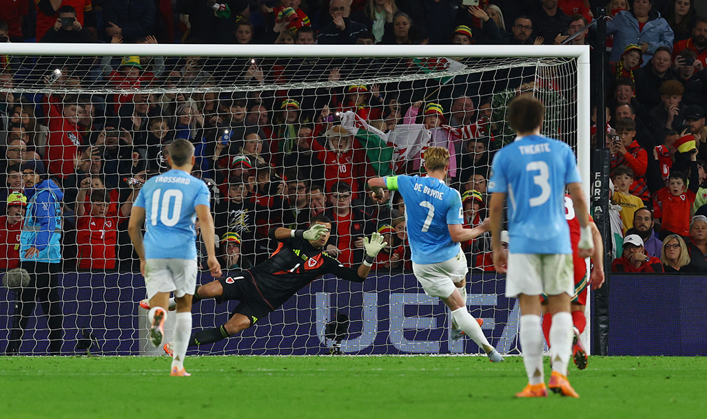 image Belgium come from behind to beat Wales