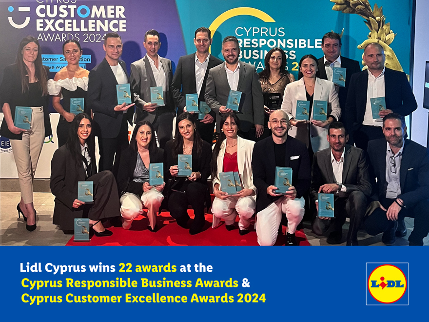 cover Lidl shines at Cyprus &#8216;Responsible Business&#8217;, &#8216;Customer Excellence&#8217; Awards