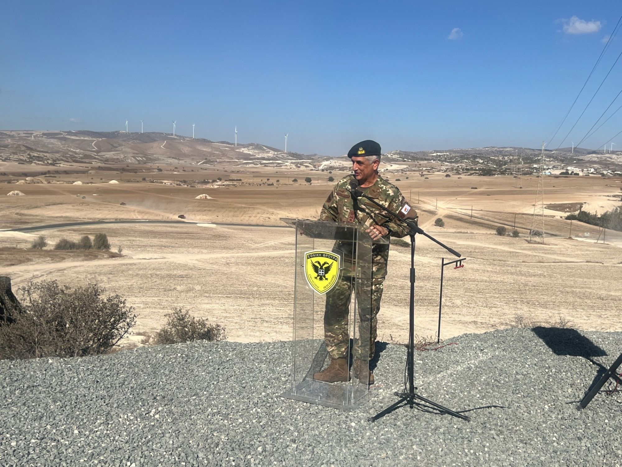 cover Cyprus ‘determined to safeguard peace and security,’ defence minister says