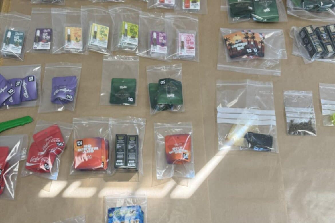 image Hundreds of cannabis products seized in Larnaca raid
