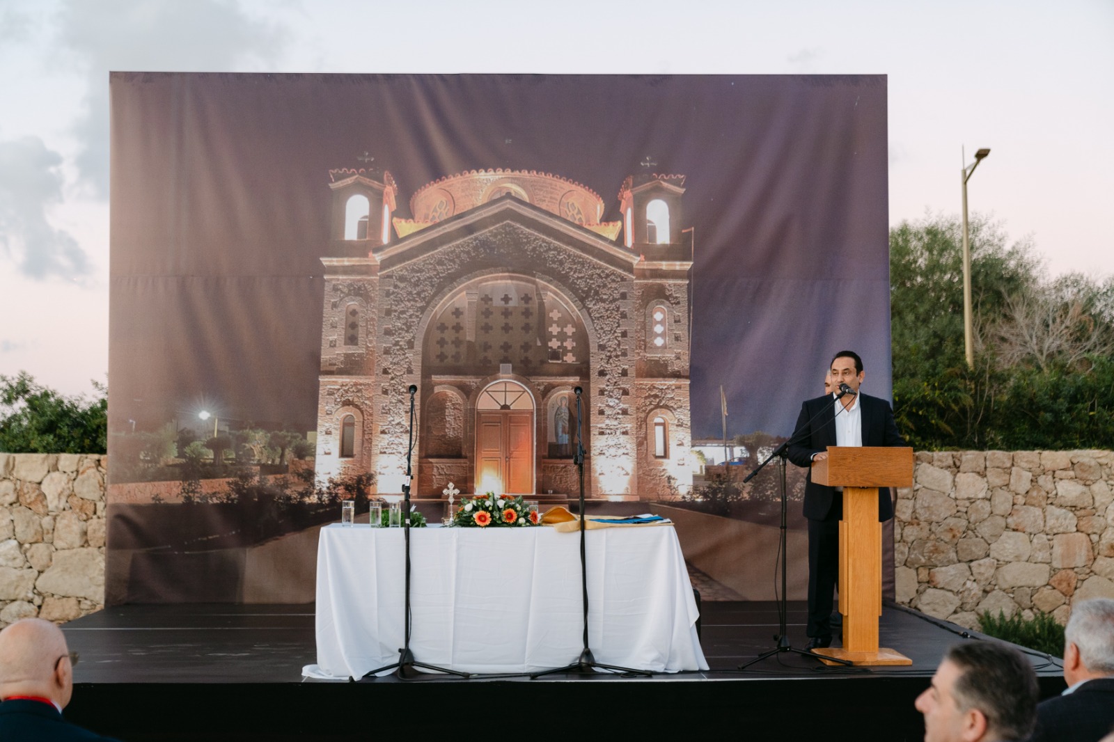 cover Inauguration of the renovated aquare of the Church of Saint George in Peyia and the surrounding buildings