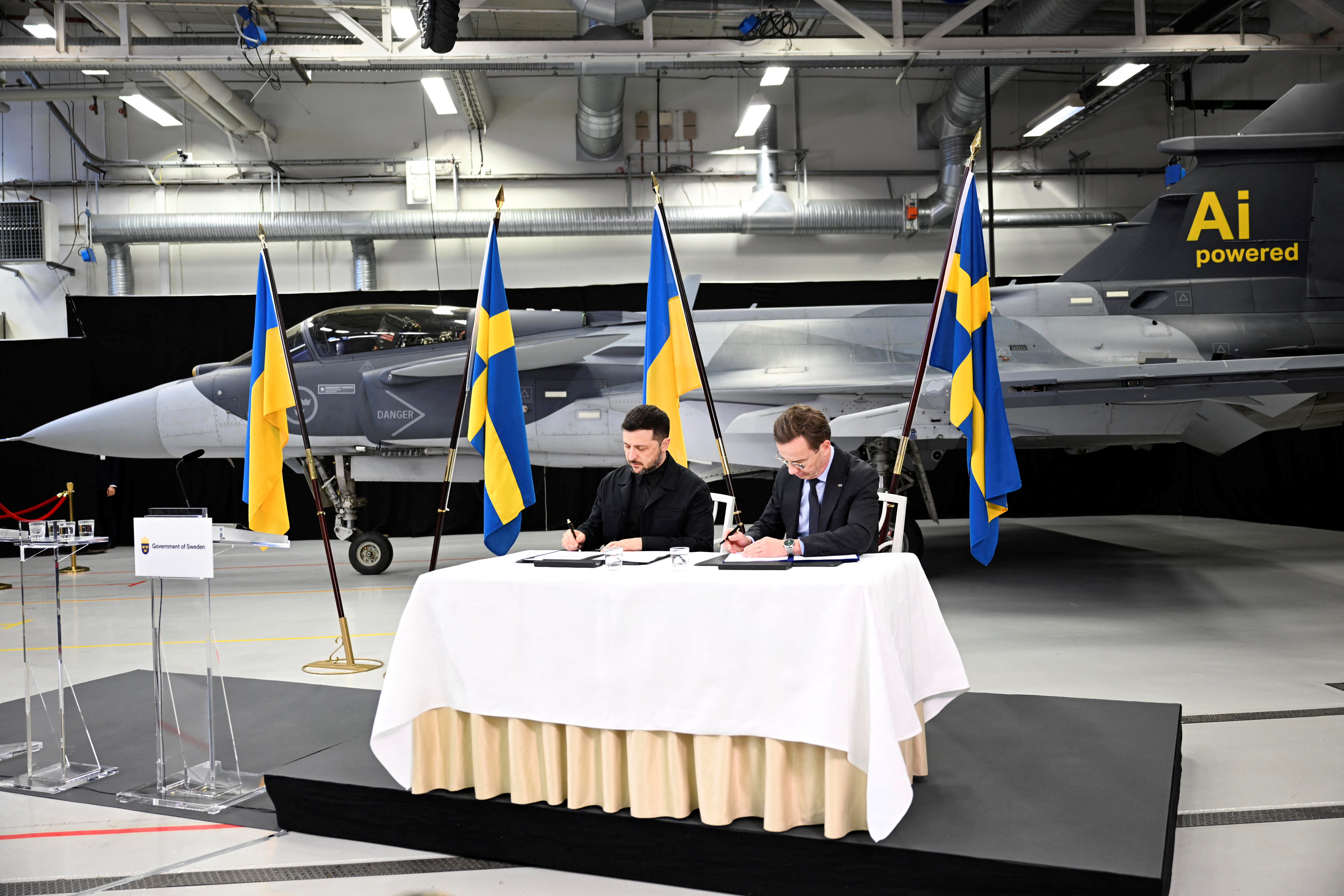 cover Sweden and Ukraine eye export deal for up to 150 Gripen fighter jets