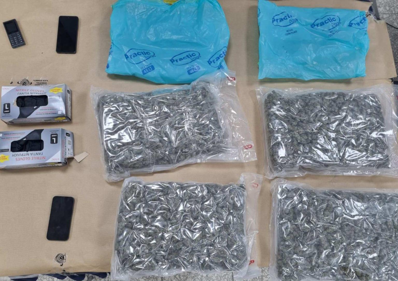 cover Two arrested following 8kg cannabis seizure