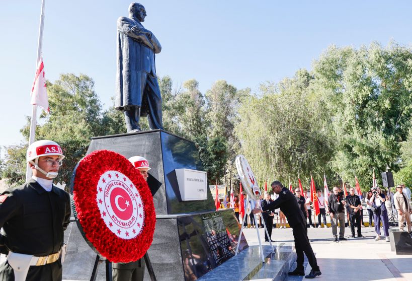 cover Turkish Cypriots celebrate anniversary of creation of Turkish republic