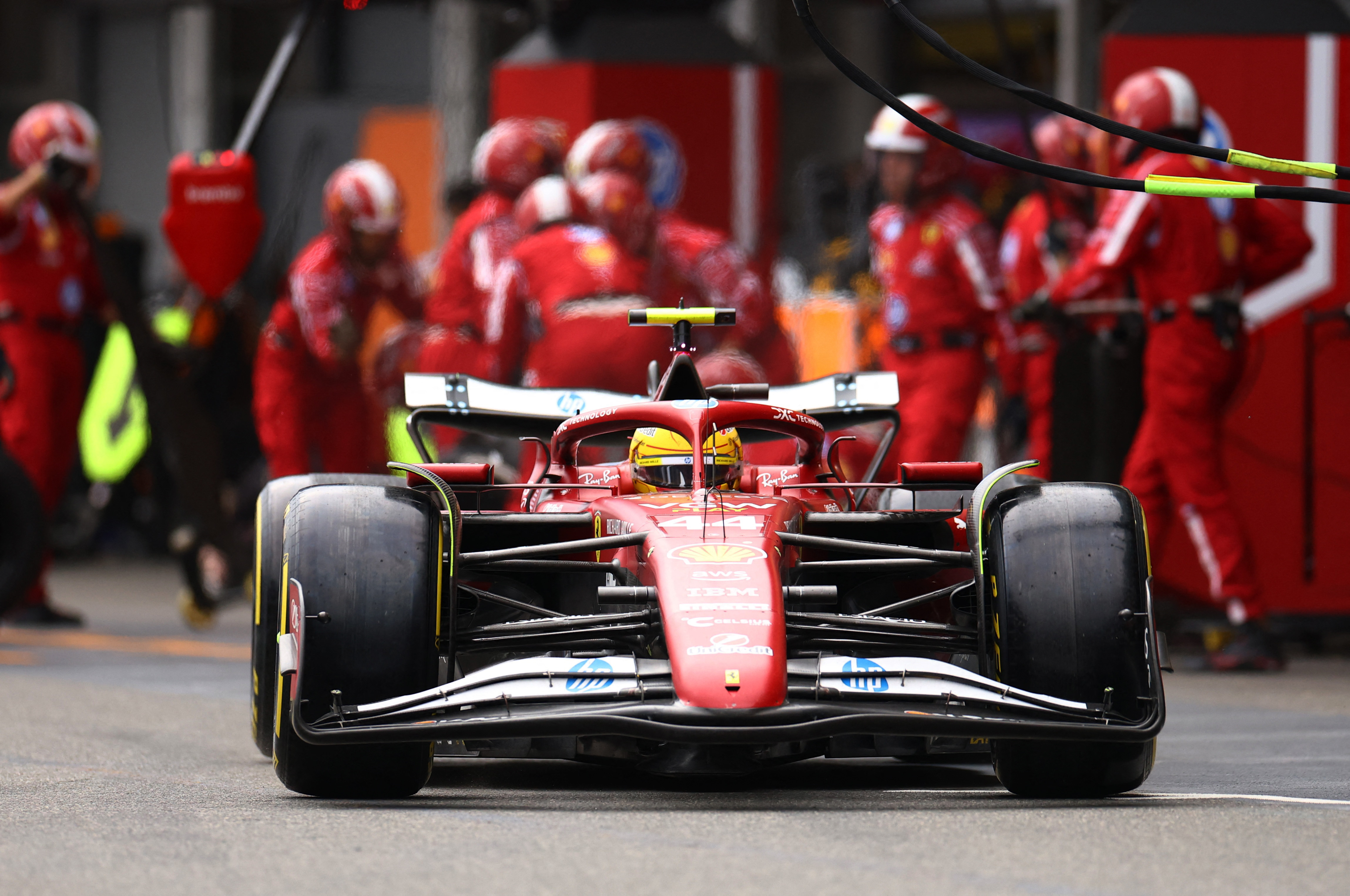 image Leclerc says Ferrari unlikely to win a race this season