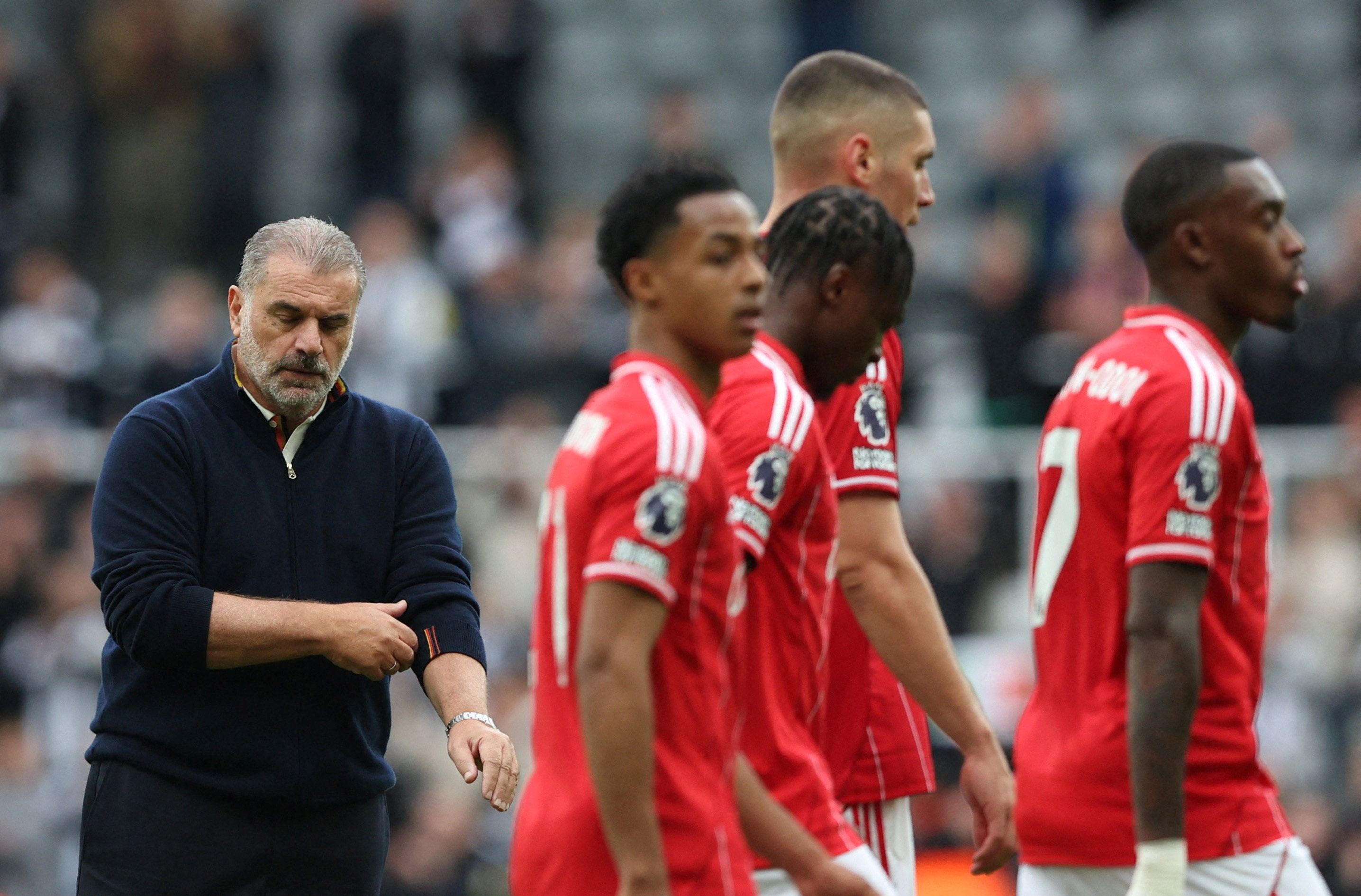 image Pressure increases on Postecoglou as Forest lose to Newcastle