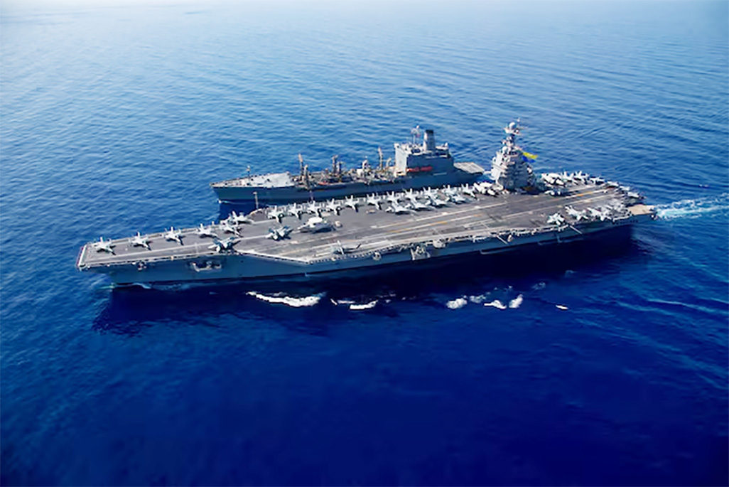 cover US to escalate military presence in South America with world’s largest warship