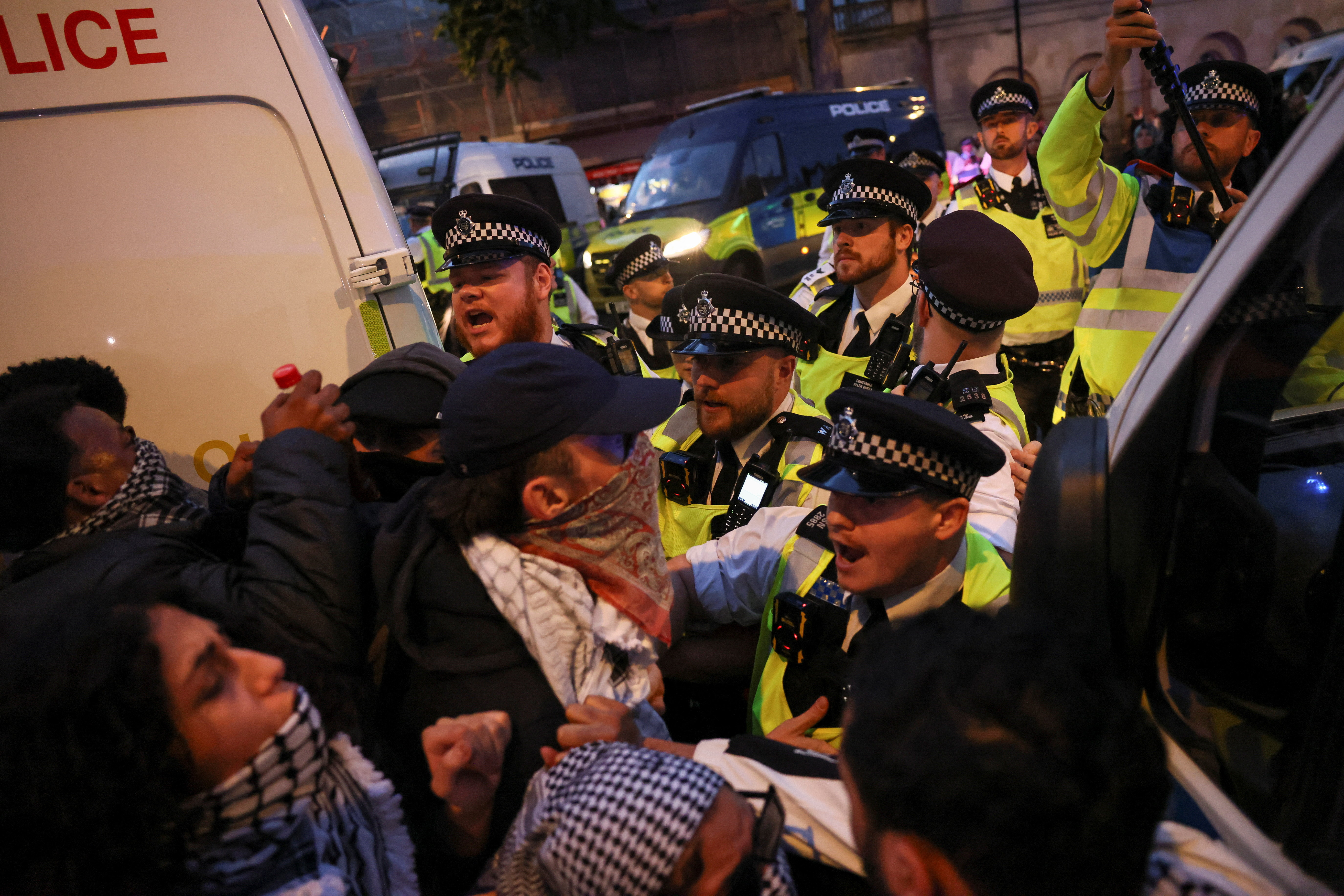 image UK police to get new powers after latest pro-Palestinian protest