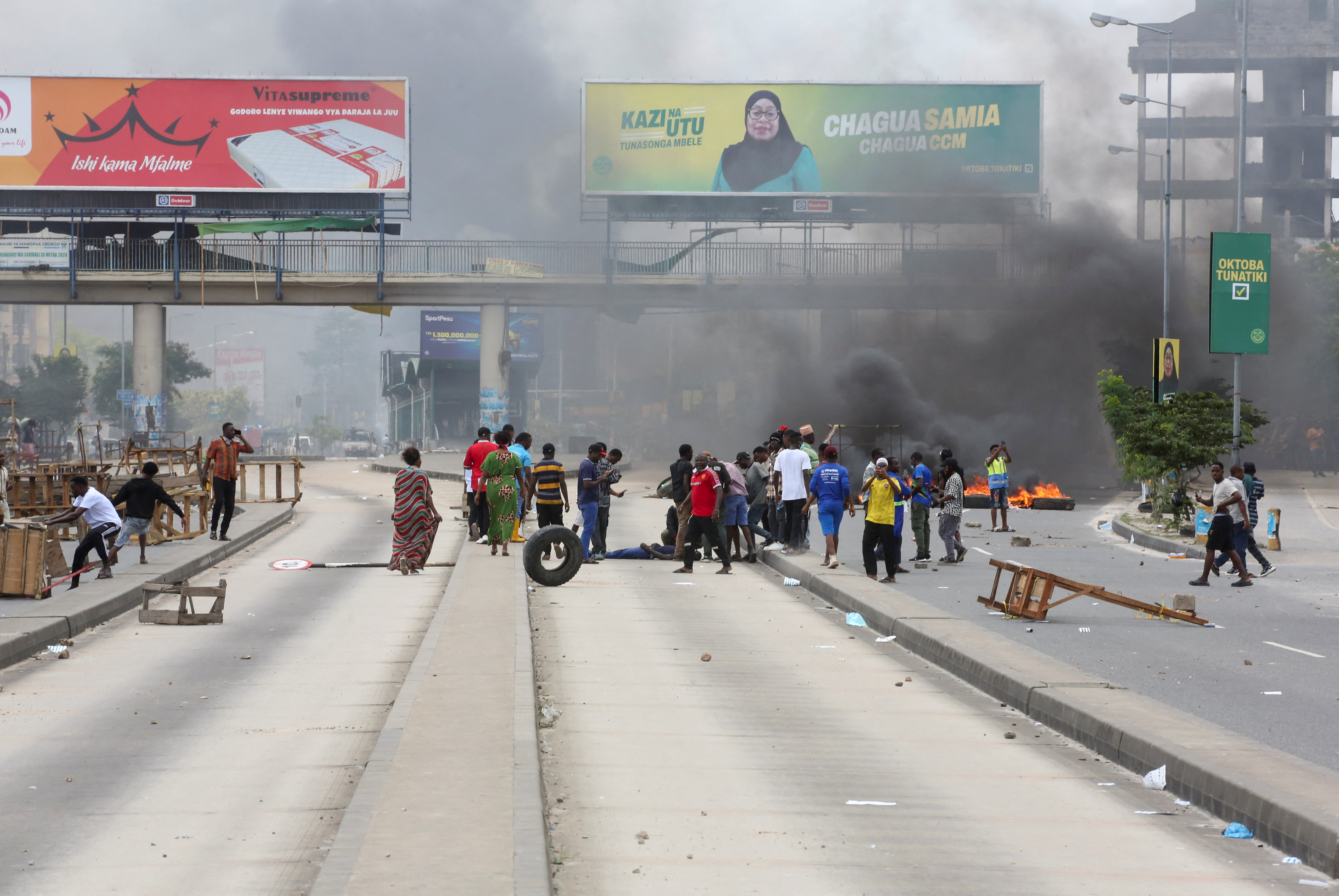 cover More protests in Tanzania’s main city after chaotic election
