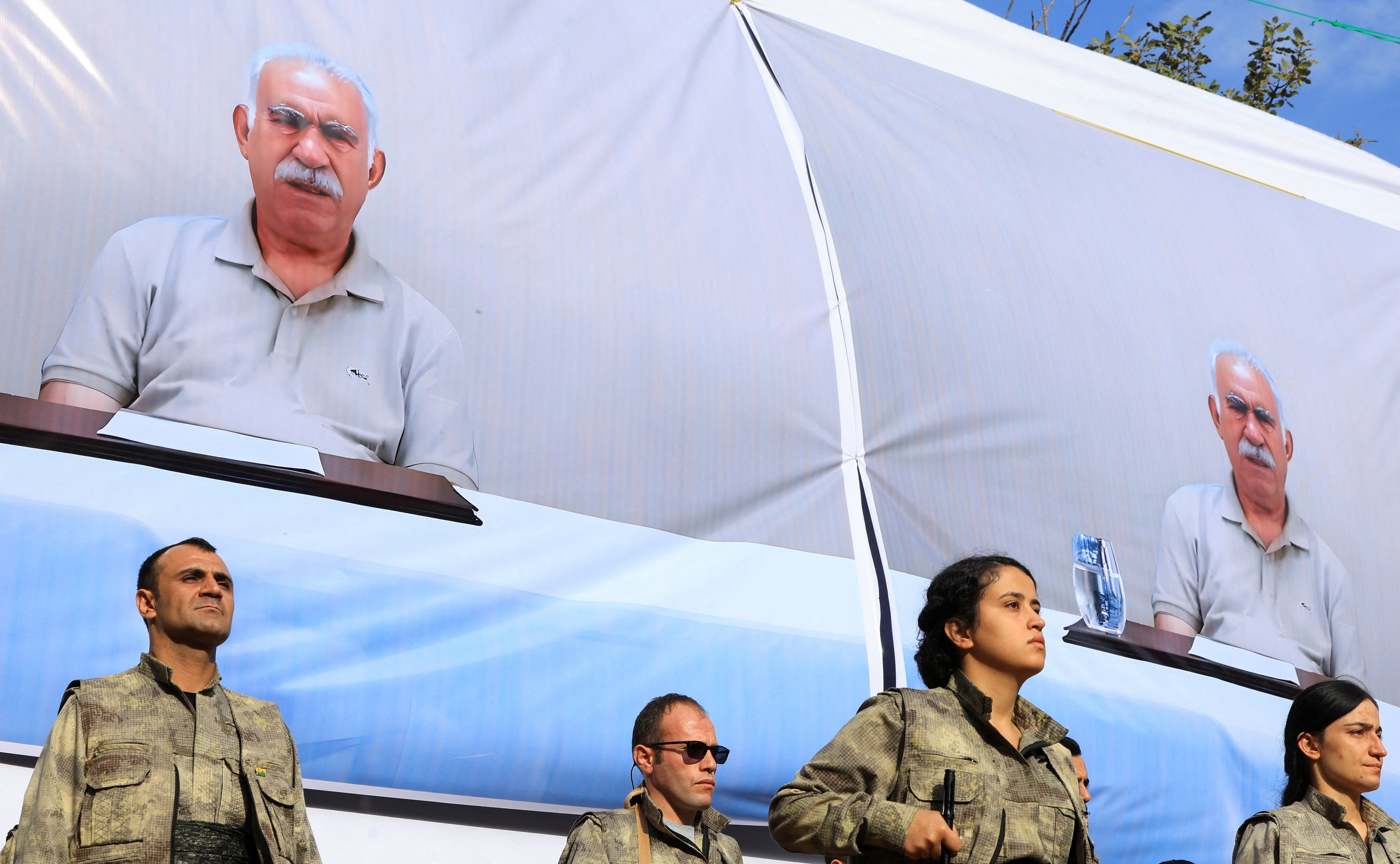 image Turkish parliamentary delegation meets jailed PKK leader Ocalan