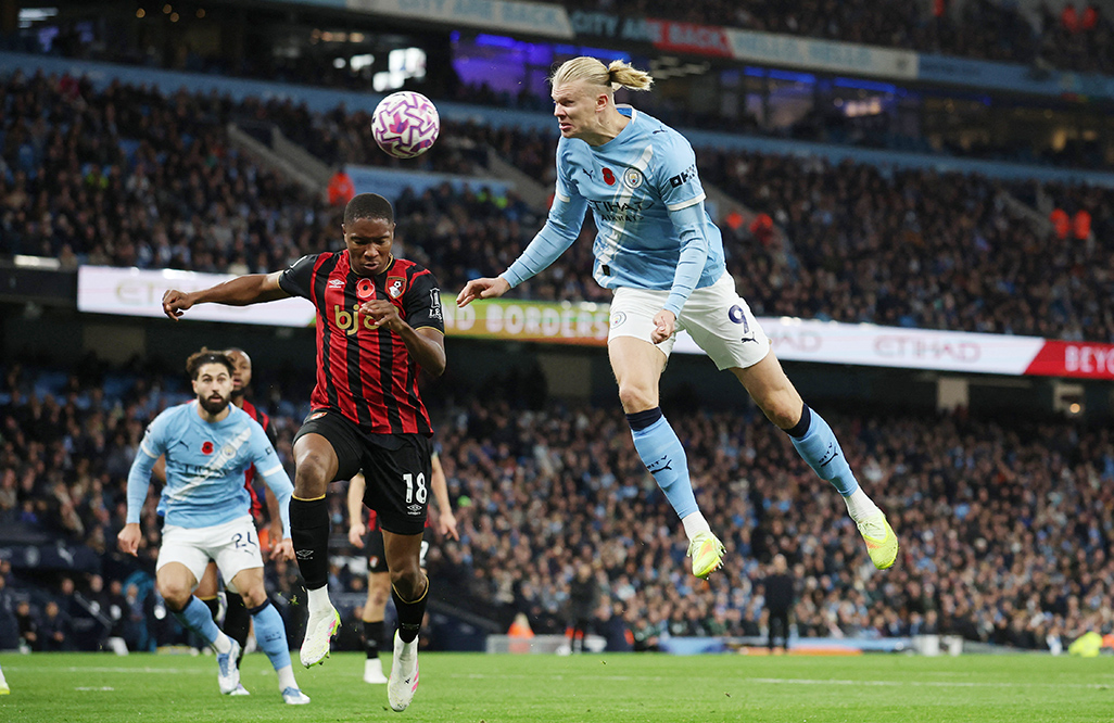 cover City&#8217;s Haaland concentrating on team success rather than scoring records