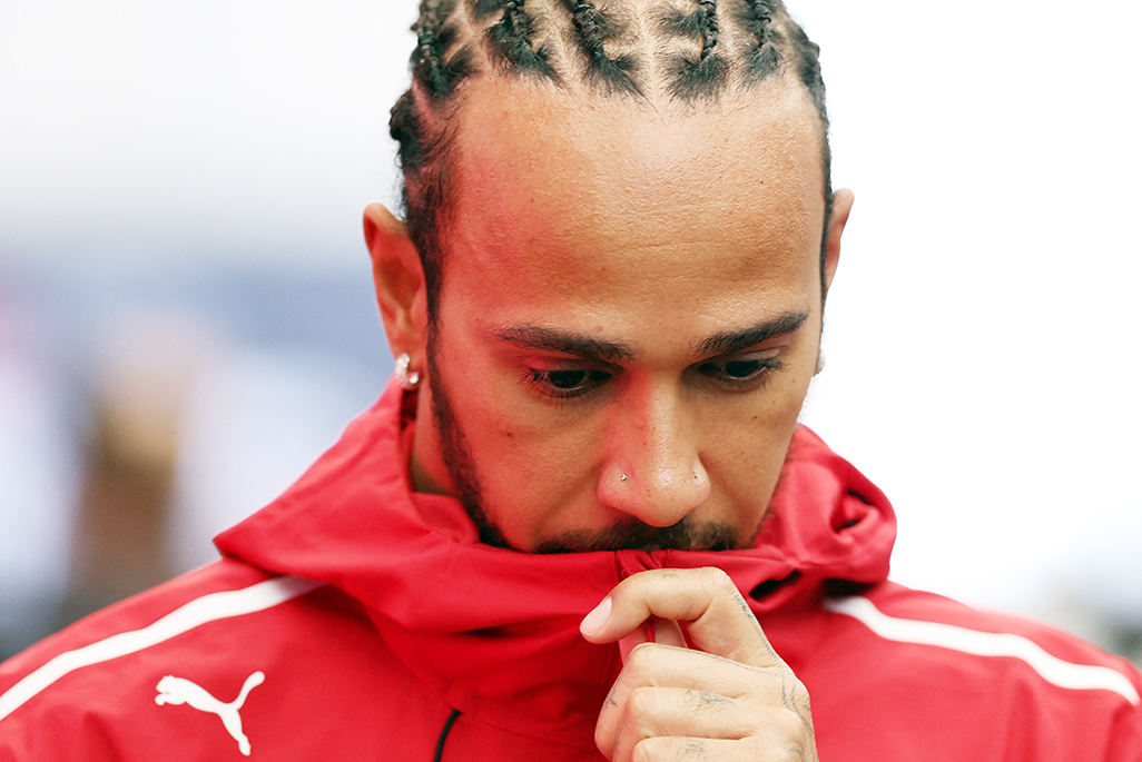 cover Hamilton says his Ferrari dream is also a nightmare