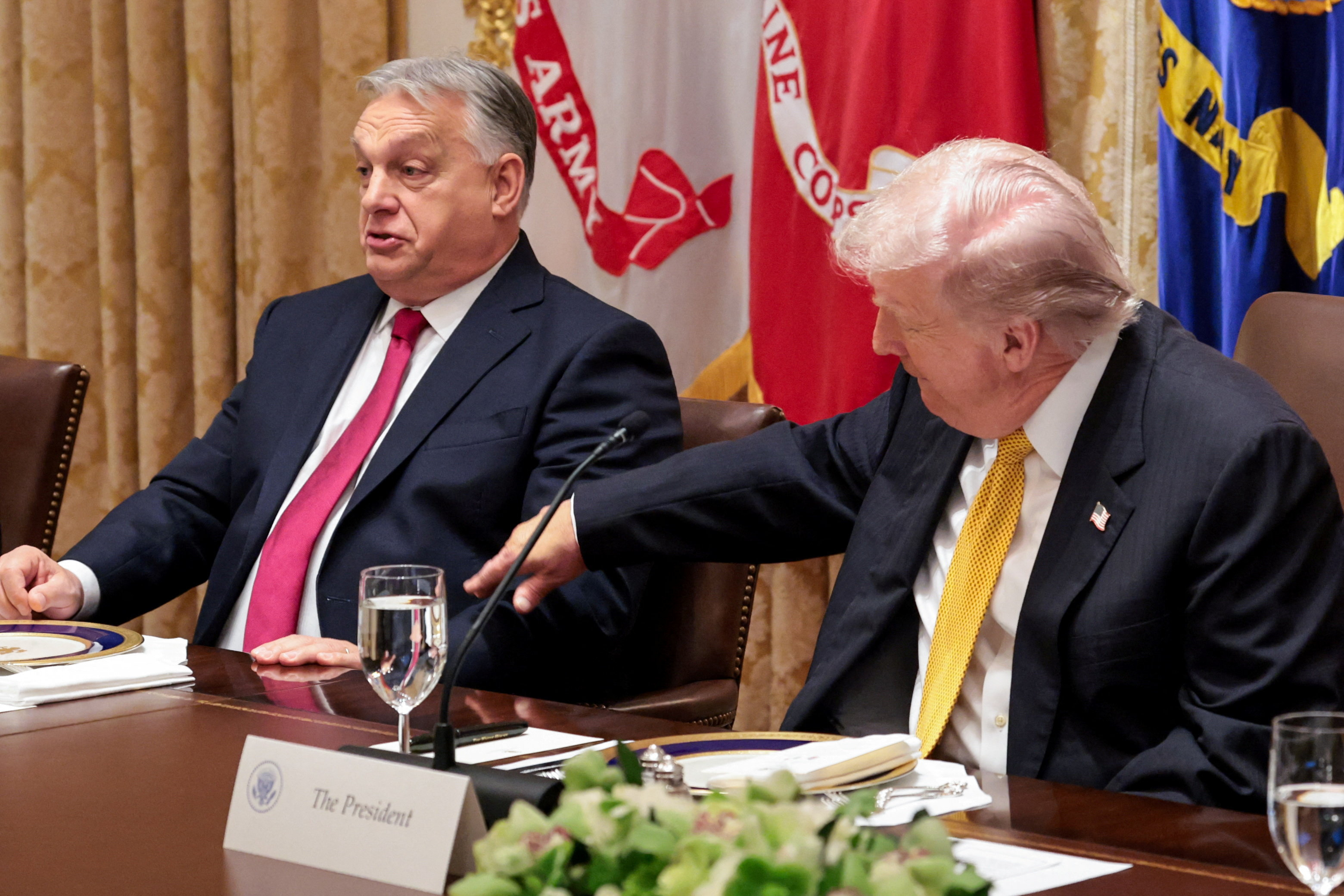 cover Hungary&#8217;s Orban makes case to Trump for using Russian oil at warm White House meeting