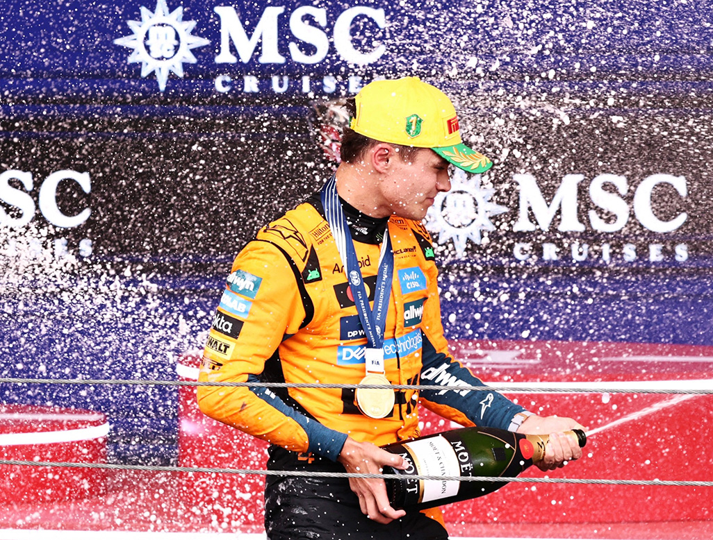 cover Norris in the zone and not bothered by booing, says Brown 