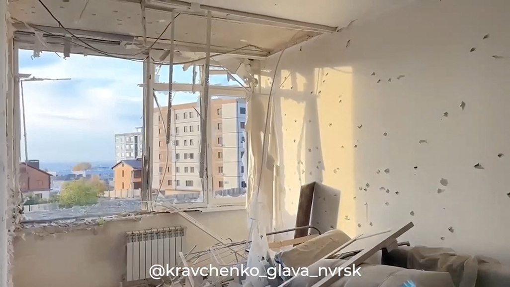 cover Ukrainian on Russian port attack halts oil exports from Russia&#8217;s Novo