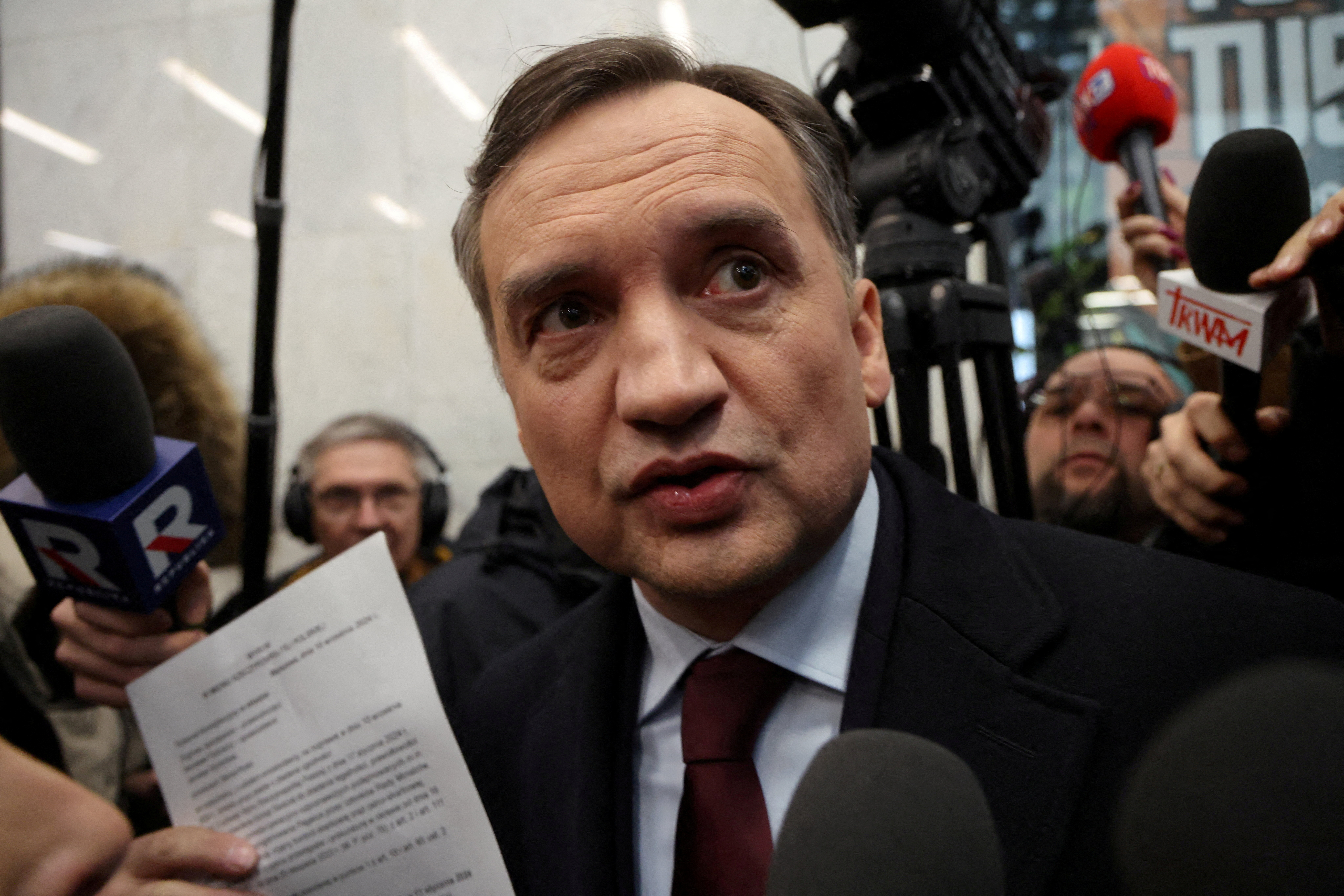 cover Poland annuls passport of ex-justice minister wanted by prosecutors