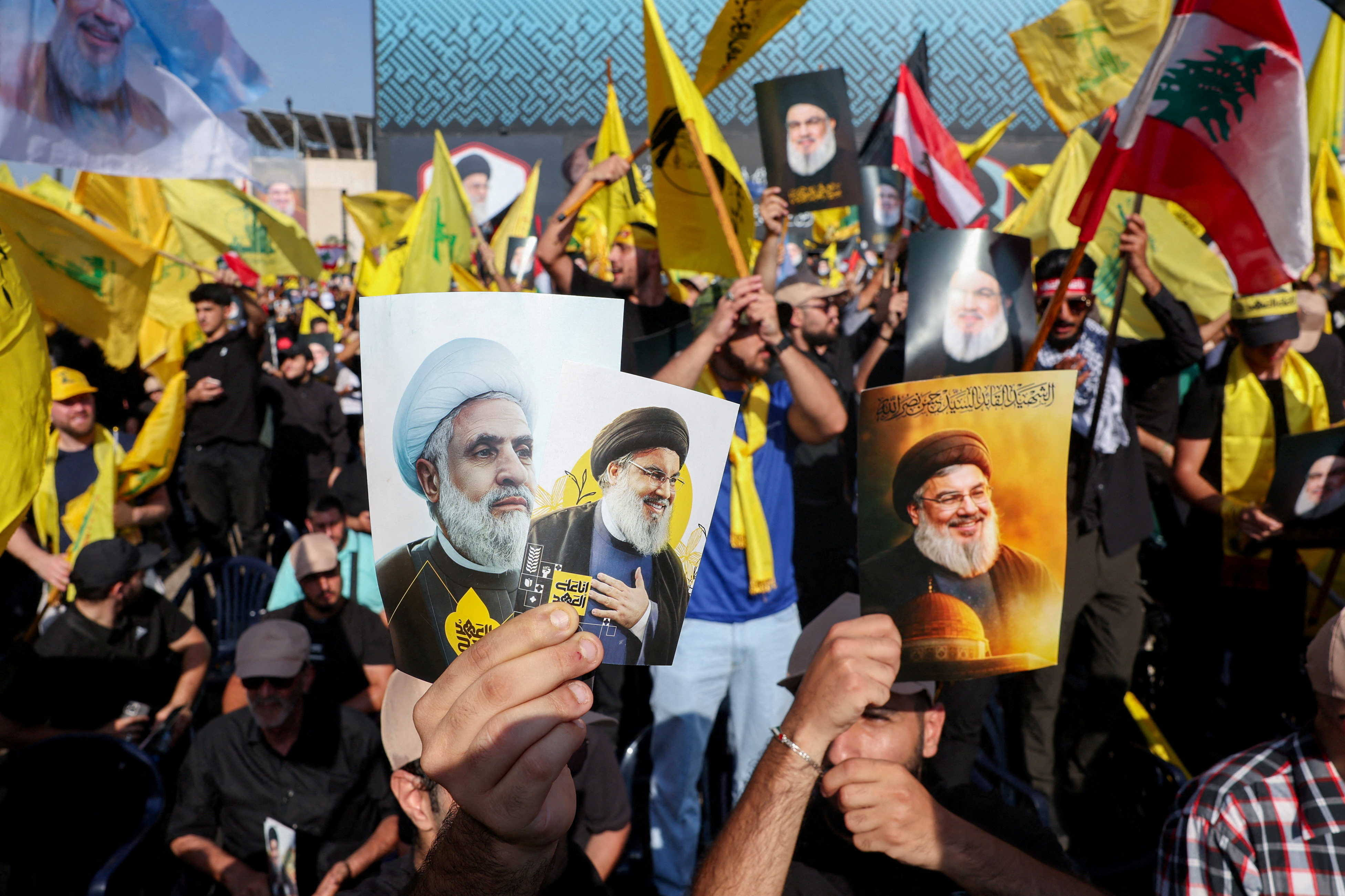 cover Hezbollah leader leaves open possibility of new war with Israel