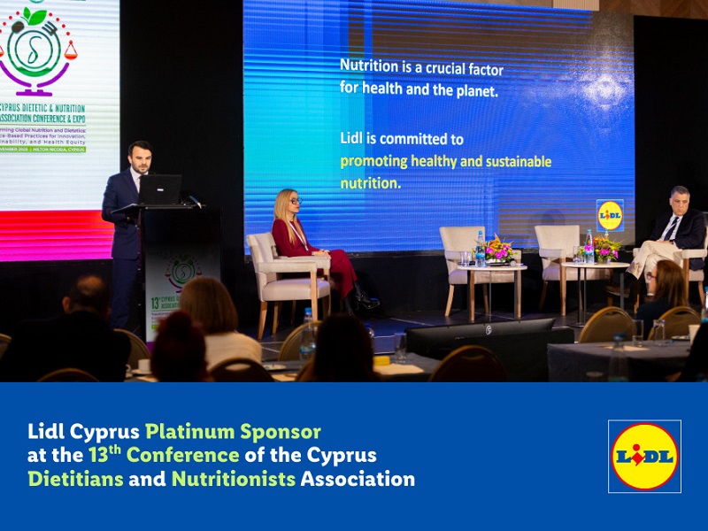 cover Lidl the Platinum Sponsor of 13th Cyprus Dietetic &amp; Nutrition Association summit