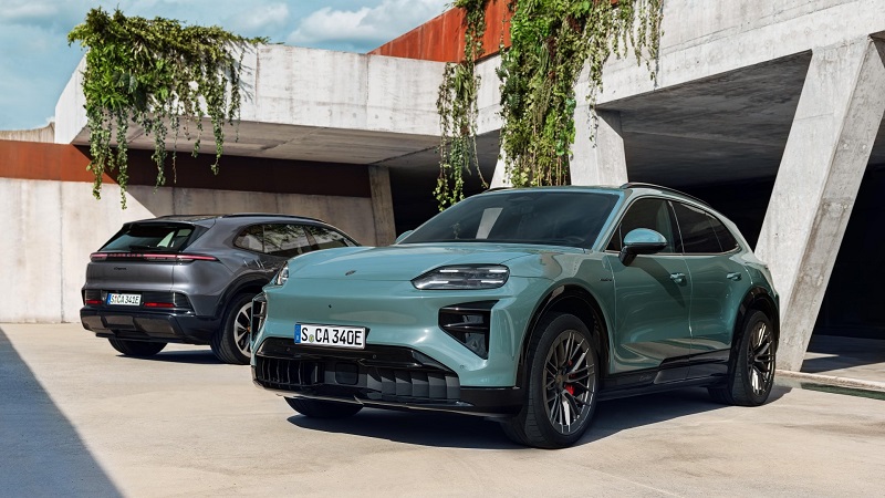 cover Porsche hits tech milestone as Cayenne goes electric