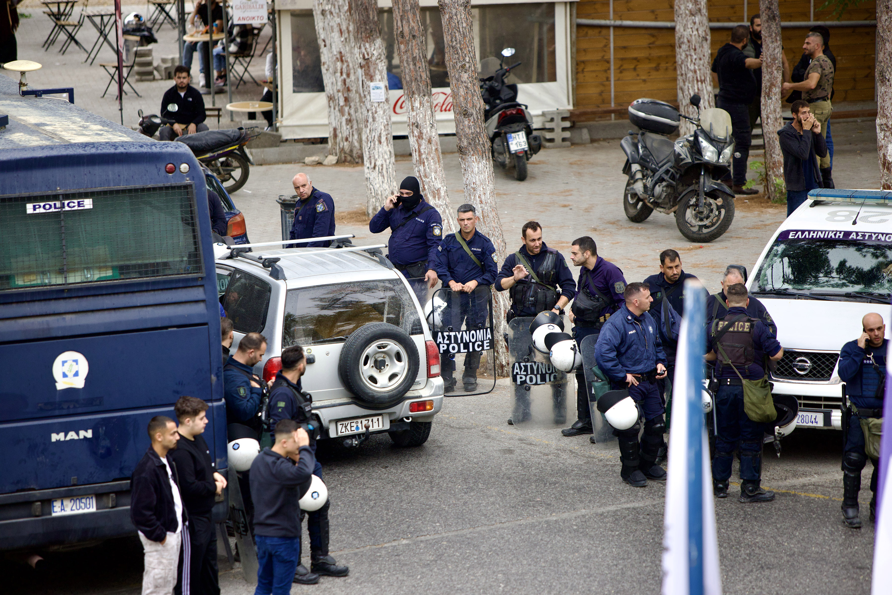 cover Two dead, 10 injured in shooting on Greek island of Crete