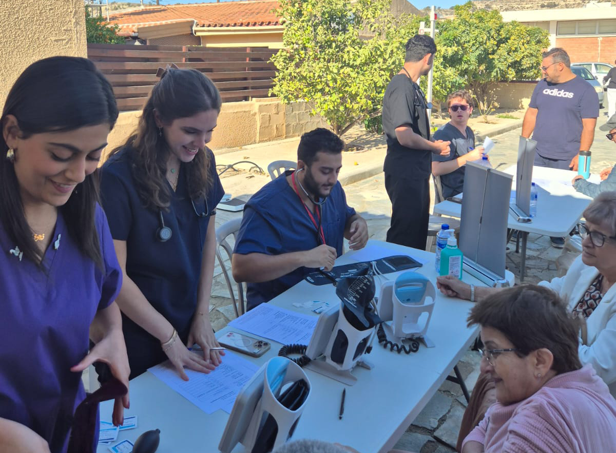 cover Larnaca concludes free health-check campaign