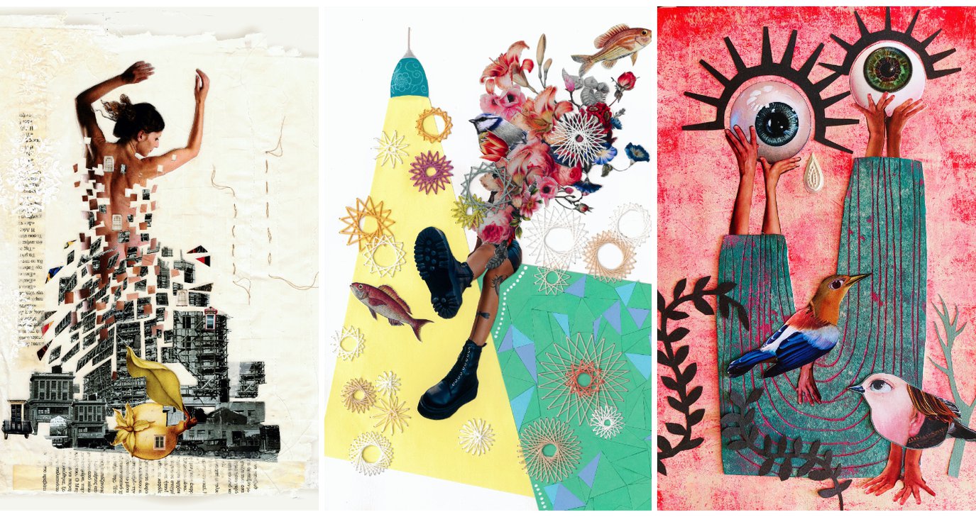 cover The art of collage is Nicely Cut, thanks