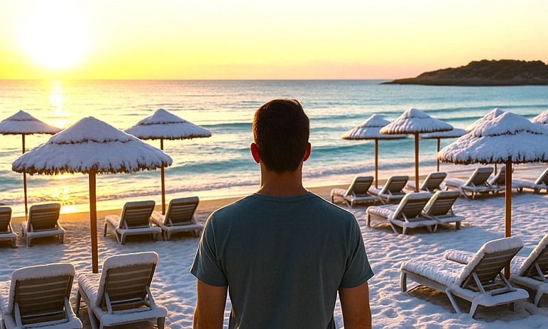 cover The year it snowed in Ayia Napa