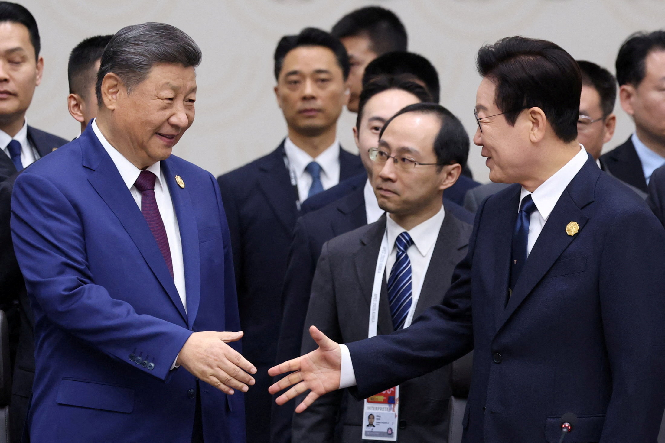cover South Korean president Lee asks China&#8217;s Xi for help engaging North Korea