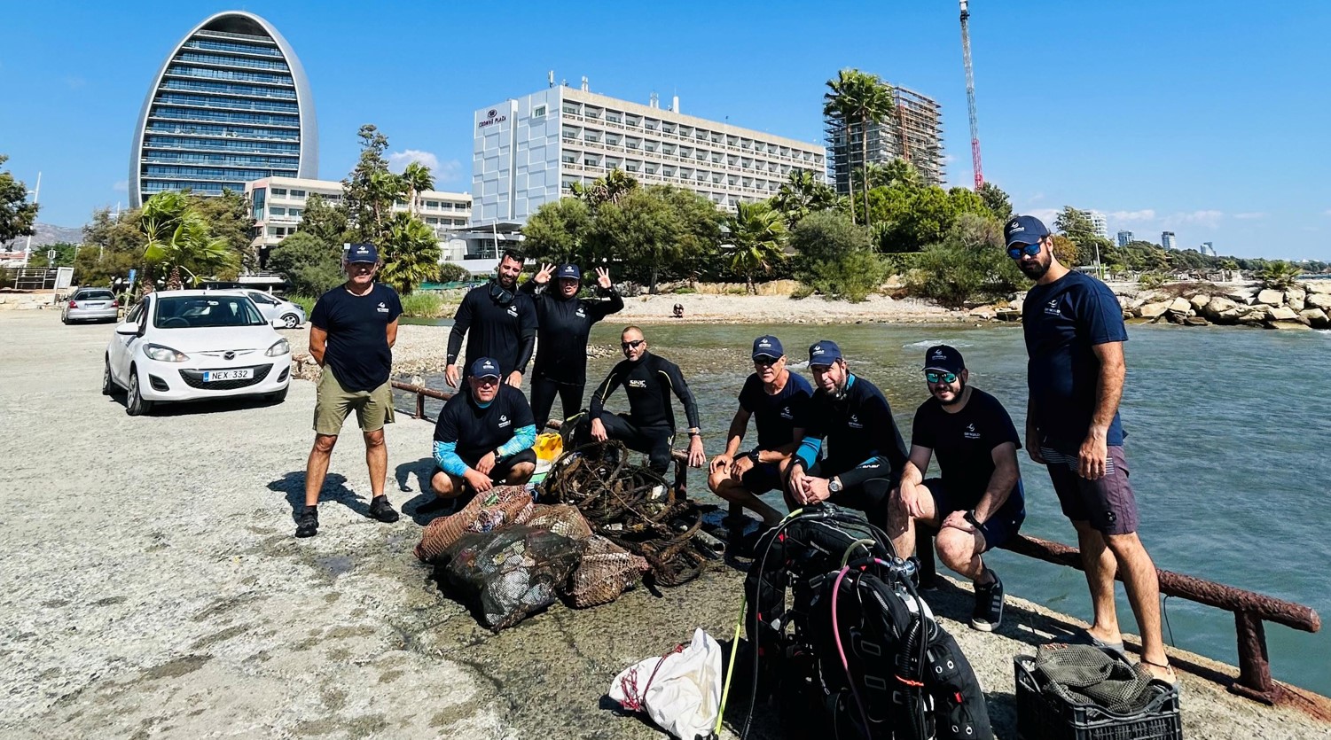 image Port operator DP World tackles marine waste in Limassol clean-up