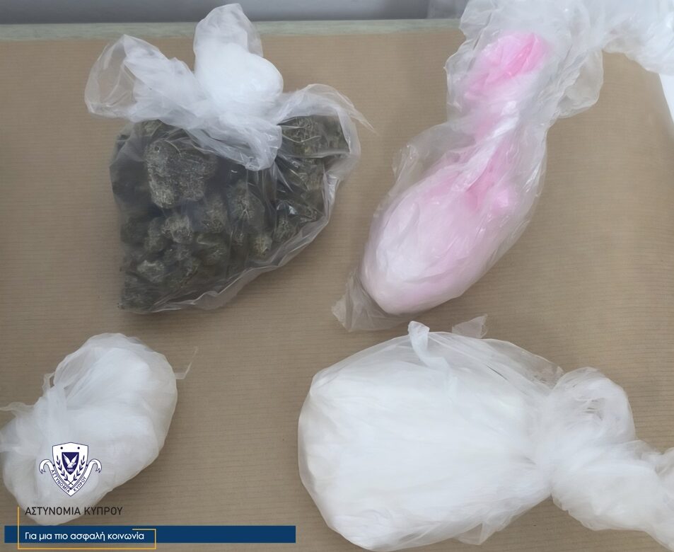 cover Limassol man arrested after cocaine, cannabis found