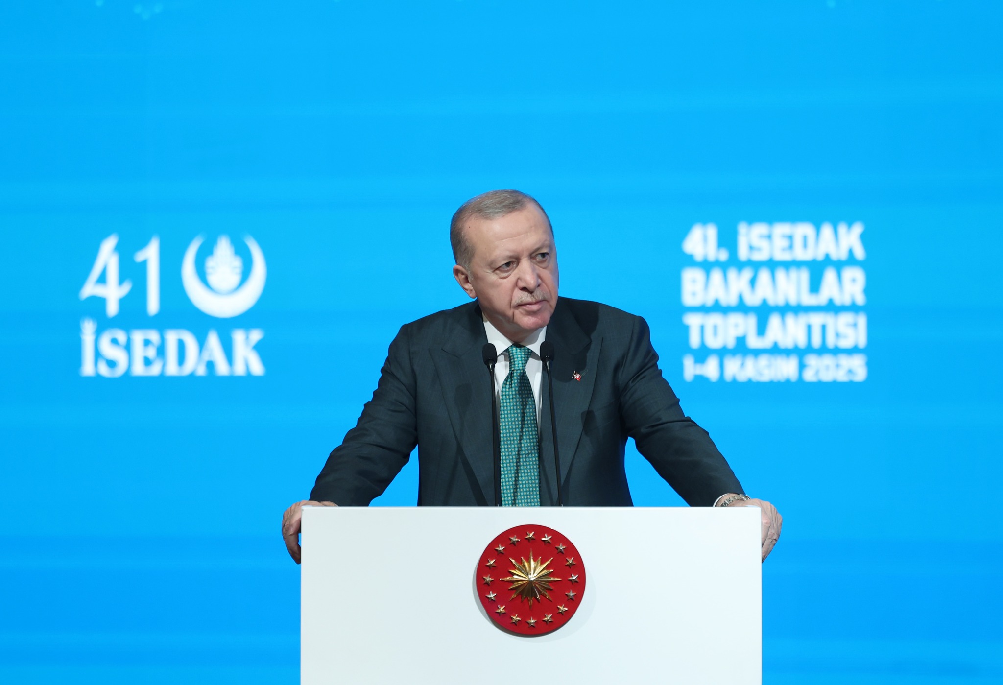 image Erdogan repeats demand for two-state Cyprus solution