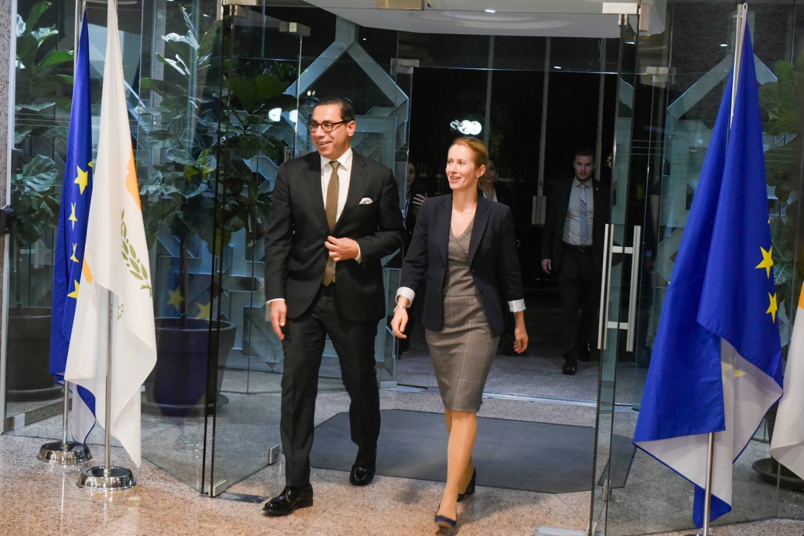 cover Christodoulides, Kombos discuss EU-Turkey relations with Kallas