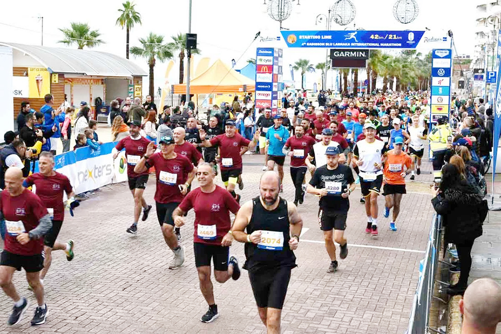 cover Larnaca ready, set to host annual marathon